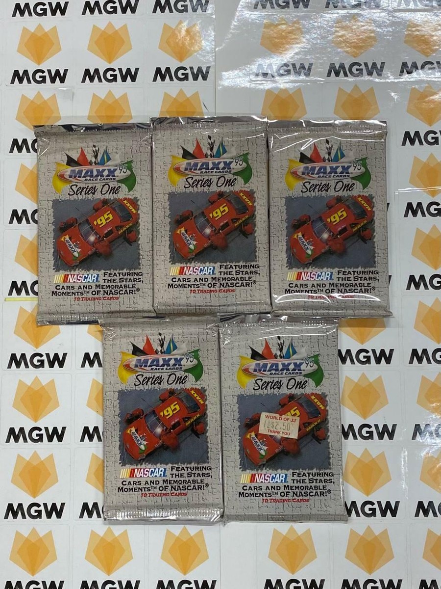 Maxx 1995 Race Cards Series One Nascar Trading Cards Lot of Maxx 1995 Race Cards Series One Nascar Trading Cards Lot of