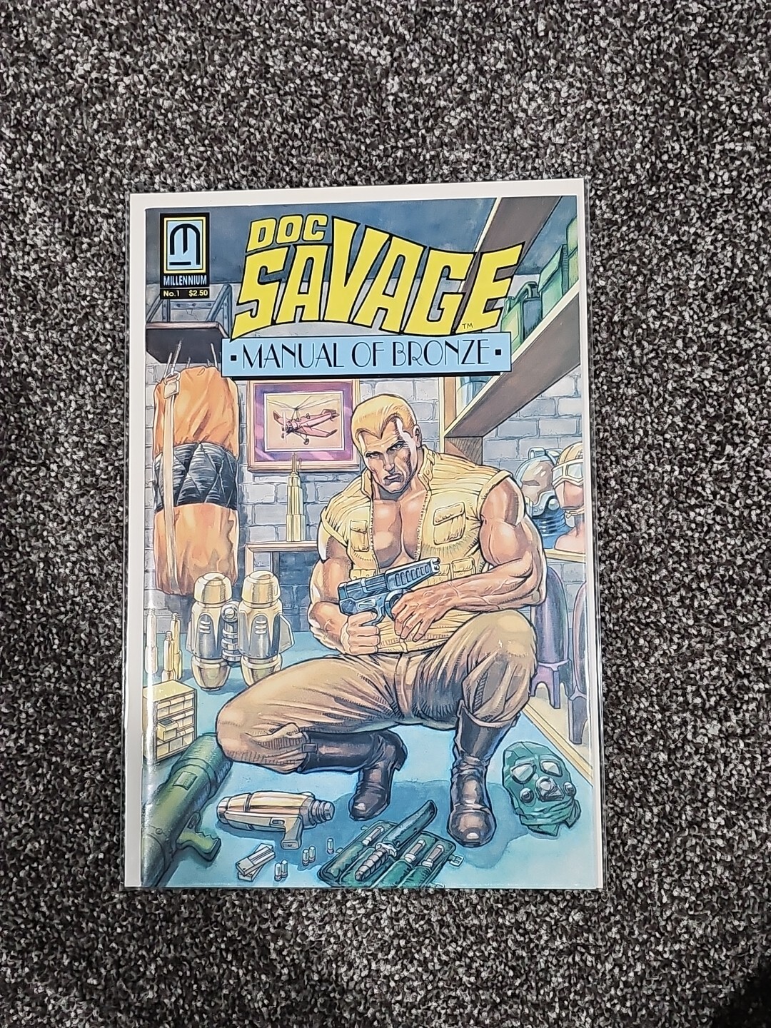 Doc Savage: Manual of Bronze #1 (Millennium Publications August 1992)