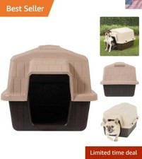 Aspen Pet Outdoor Dog House - Extra Small, Stylish  Flea-Proof Design
