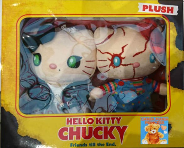 Hello Kitty Chucky Plush Set Box USJ Halloween Horror Night 2018