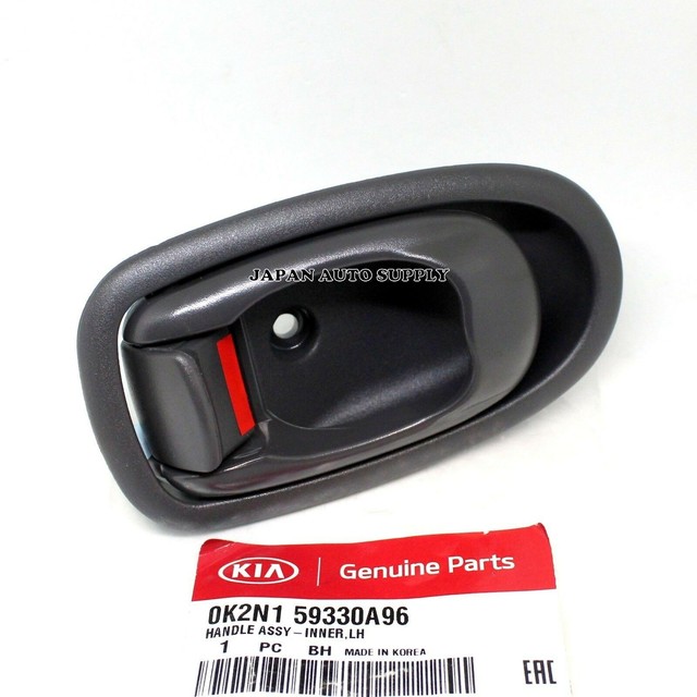 N20012004 Kia Spectra Driver Side Front Inside Door Handle Grey 0K2N1