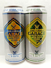 Empty Cans Beer GARAGE Seth & Riley's 500ml Ukraine 2016 Top Open Set of 2 pcs.