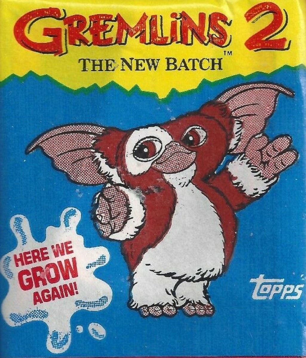 GREMLINS  シングル Gremlins 2 Singles, Cards & Stickers - Warner Bros. (1990 Topps