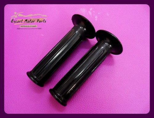 Fit Honda CG110 CG125 CB125S XL100 XL125 XL175 Black Hand Grip **es227** - Picture 2 of 5