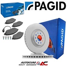 FOR SKODA KODIAQ 1.5L 2.0L (MK1) (MK2) PAGID COATED FRONT BRAKE DISCS & PADS SET