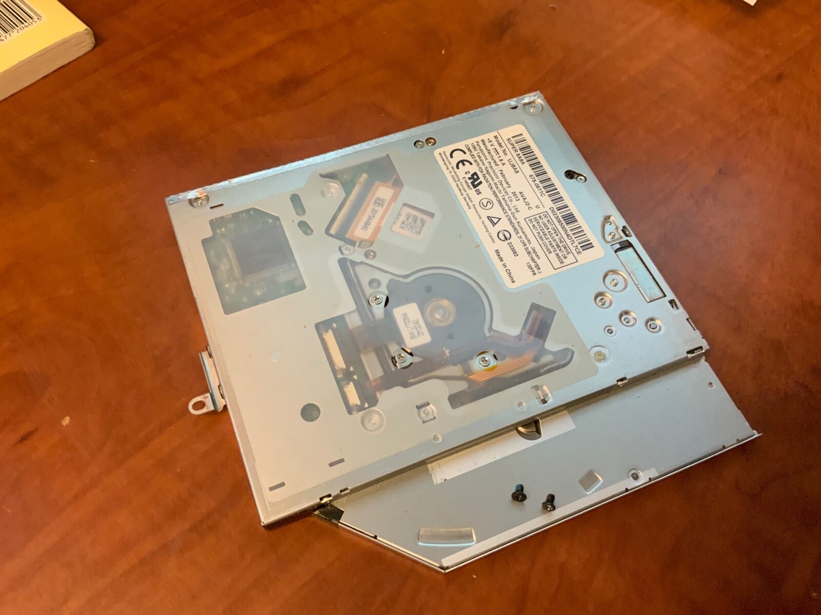 UJ8A8 SUPERDRIVE DVD OPTICAL DRIVE MacBook Pro 13" A1278,15" A1286