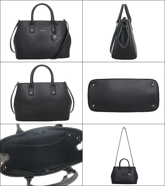 FURLA WB01287 ARE000 LINDA S TOTE C TRACOLLA スモールトート FURLA] LINDA S TOTE C/TRACOLLA WB01286 ARE000 O6000 ONYX
