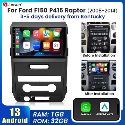 For Ford F150 P415 Raptor 2008-2014 1+32G Android13 Car Stereo Radio GPS Navi BT