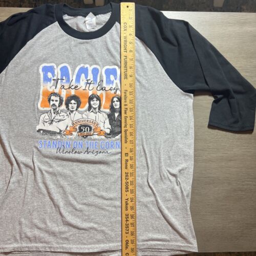 Camiseta raglán Eagles 50th Anniversary Tour 2XL Winslow AZ - Imagen 5 de 6