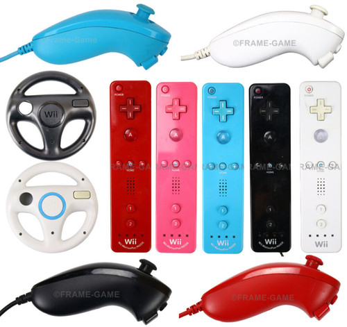 Original Nintendo WII WII U Controller Gamepad Remote Nunchuk Motion Plus Auswah