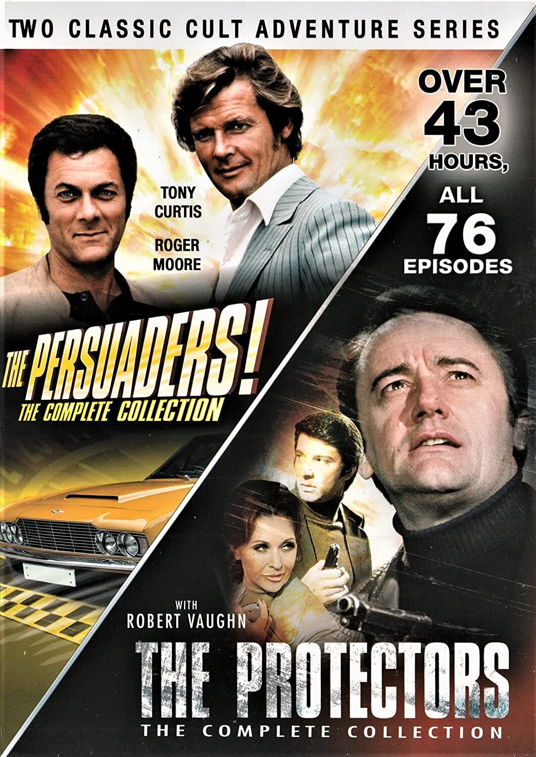 The Persuaders & The Protectors: Complete Collection | Rare/OOP | New/Sealed DVD