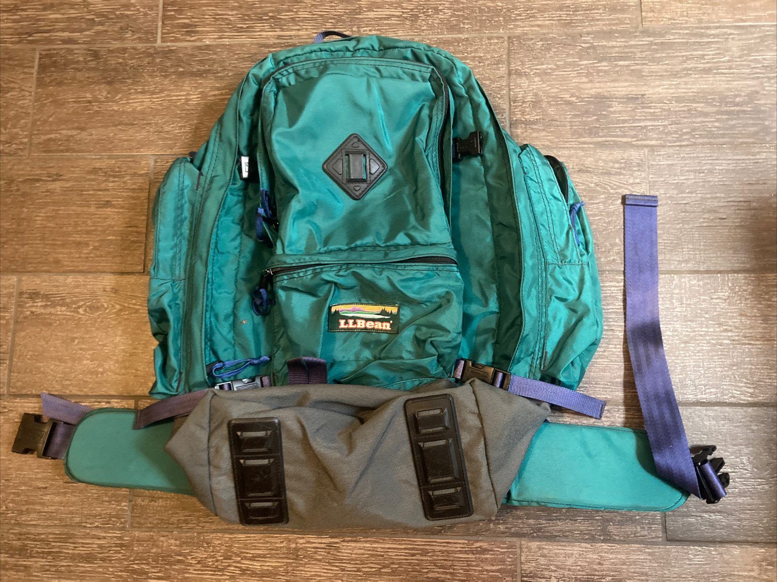 Vintage LL Bean Hiking Backpack M847 Nylon Mount Katahdin eBay