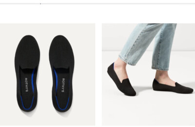 Rothy's Black Solid Loafers The Loafer Classic Size 10