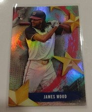 25 Topps Series 1 Stars of MLB #SMLB-18 James Wood (RC) Nationals