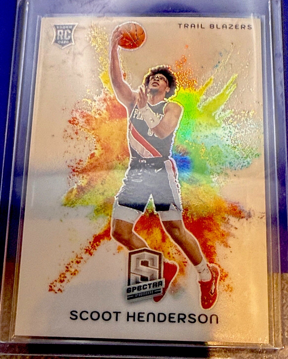 2023 Spectra #21 Color Blast Scoot Henderson RC - Ready To Grade!