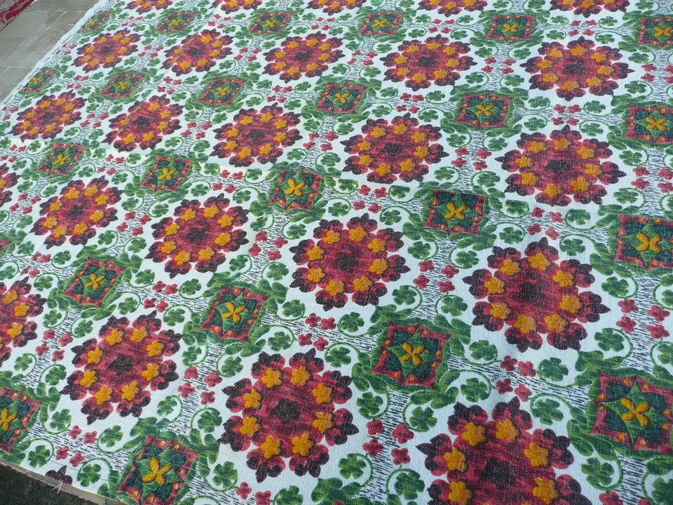 TISSU VINTAGE fleuri - Photo 4/4