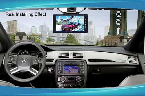 9" car mirrow monitor 18IR 4pin HD CCD rear view reversing camera kit for truck - Picture 7 of 12