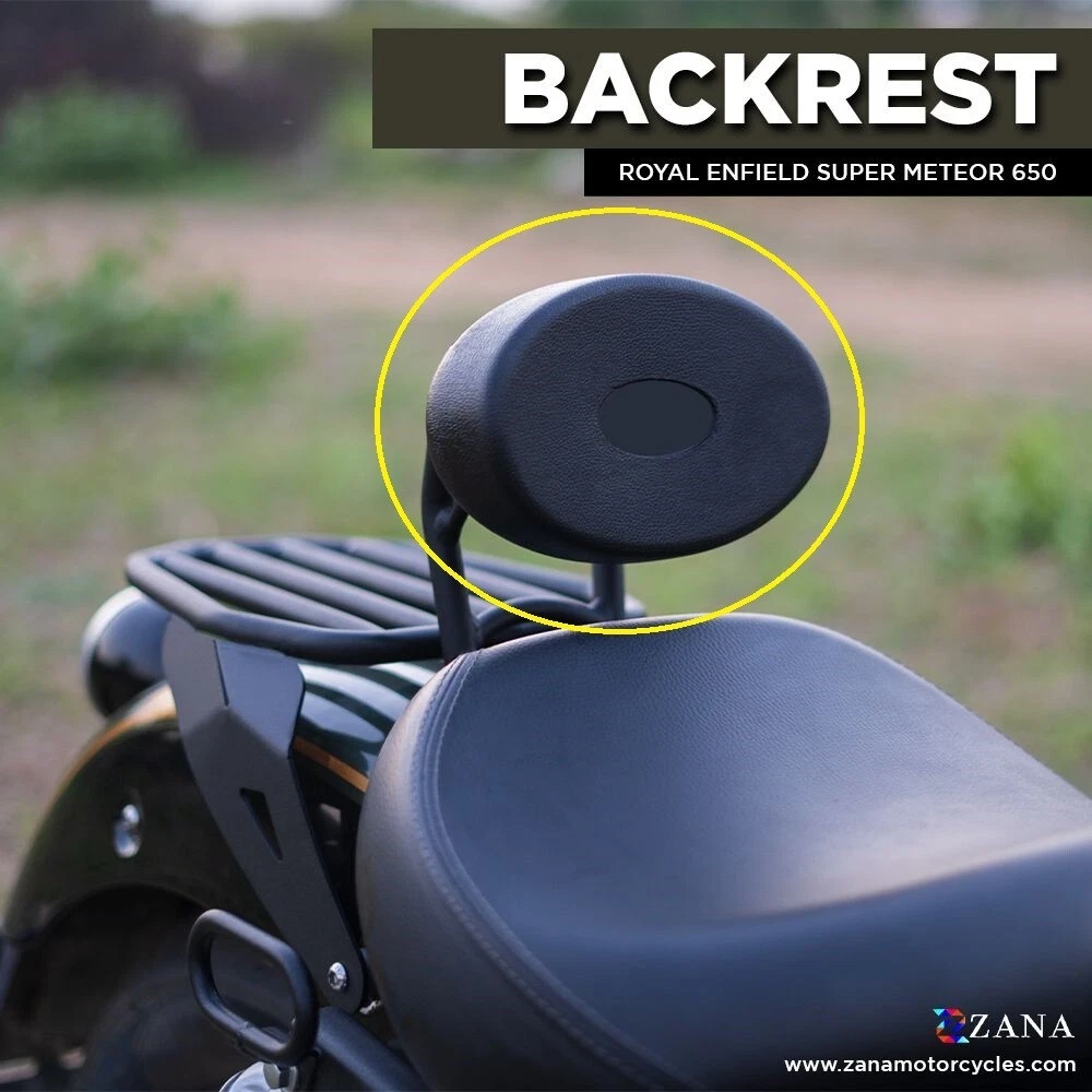 Fit For Royal Enfield Oval Rider Backrest for Super Meteor 650 Exp Ship