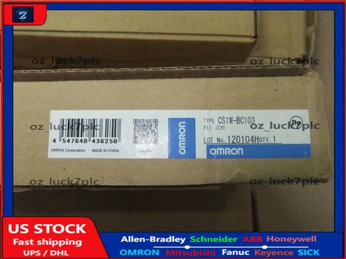 Omron CS1W-BC103 PLC Base Plate New One Fast Shipping CS1WBC103 US Free TAX