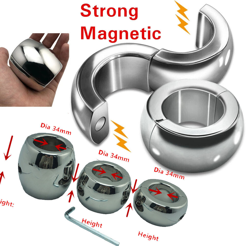 34MM Ball Stretcher Man Heavy Duty 304 Stainless Steel Ball Stretching  Weights