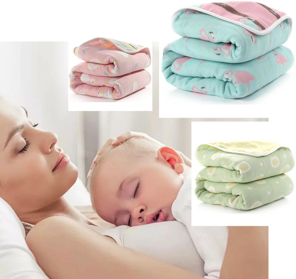 Thick muslin baby clearance blanket