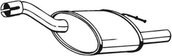 Bosal 154-371 EndschalldÄMpfer FÜR Ford-image