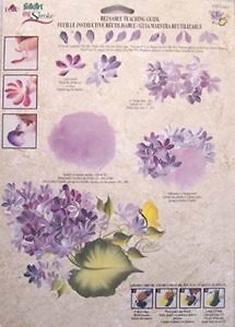 One Stroke 1165 Lilacs, Folk Art,, Reusable Teaching Guide - Picture 1 of 1