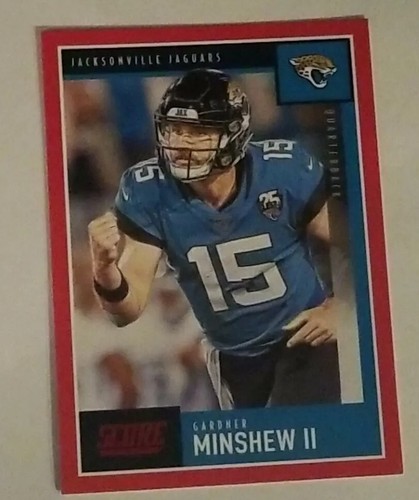 Gardner Minshew II 2020 Score Red  #108 Jacksonville Jaguars  - Picture 1 of 2