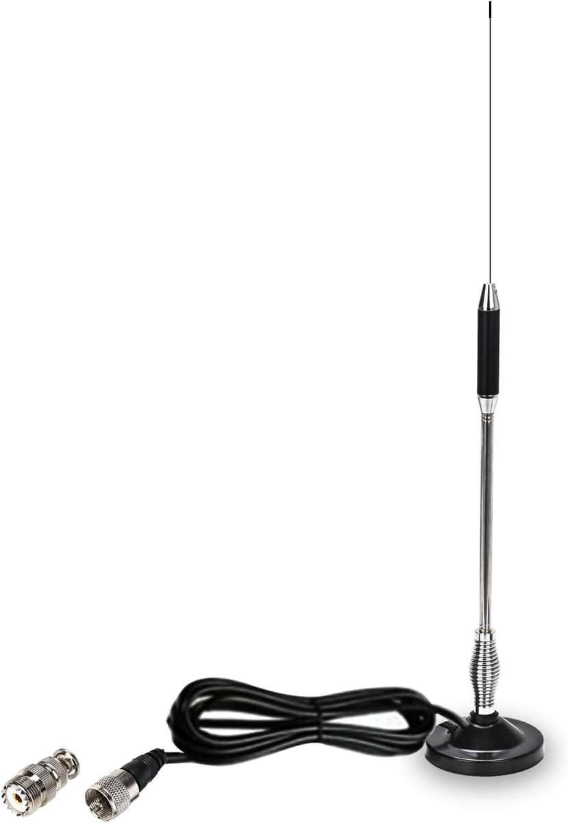 27MHz CB Radio Antenna 26inch with BNC Adaptor Magnetic Mount for