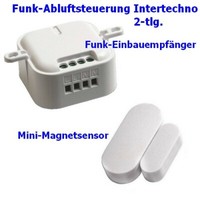 Funk-Abluftsteuerung ITM-200 Magnetsensor + CMR-2000 EinbauempfäNger Intertechno