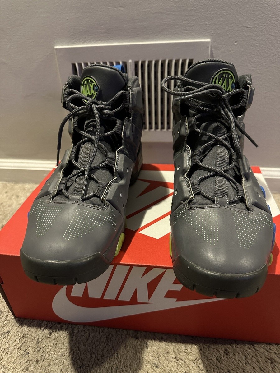 Nike Air Max 2 Charles Barkley cb34 Dark Grey blue green size 12