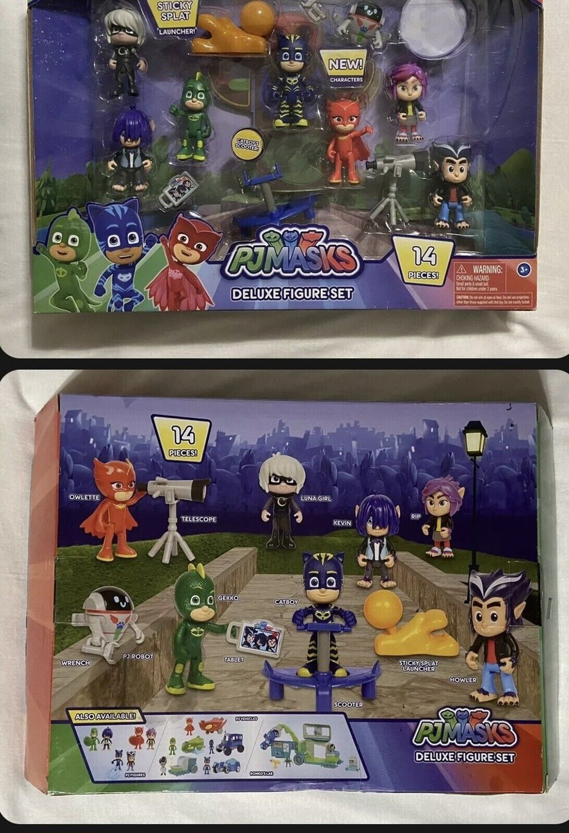 Disney PJ Masks HOWLER, RIP, KEVIN, Villain Wolfy KIDS 14