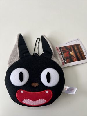 Studio Ghibli Kiki s Delivery Service Jiji schwarze Katze Plüsch Münzbeutel Schlüsselanhänger 3