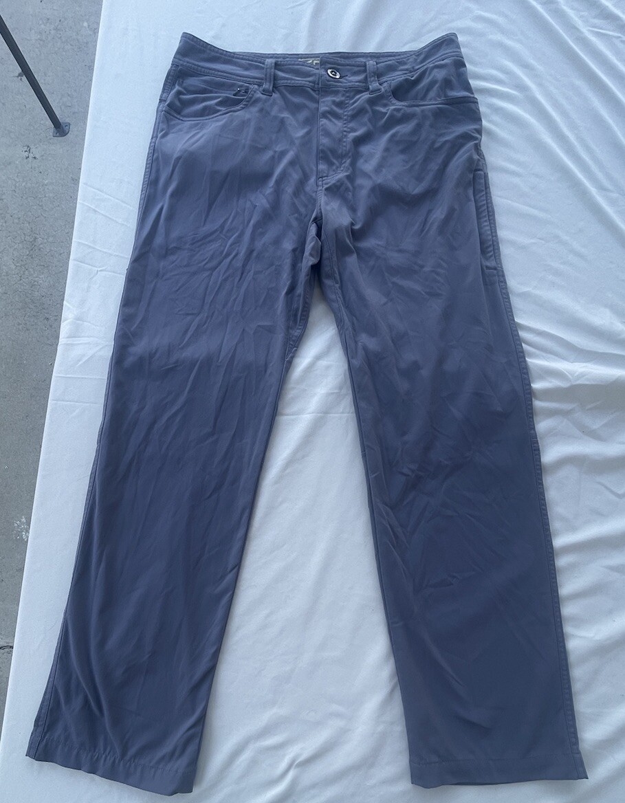 Keen Pantaloni Outdoor Pantaloni da Escursionismo con Tasca Laterale RN 131197 Grigio Taglia 34X34