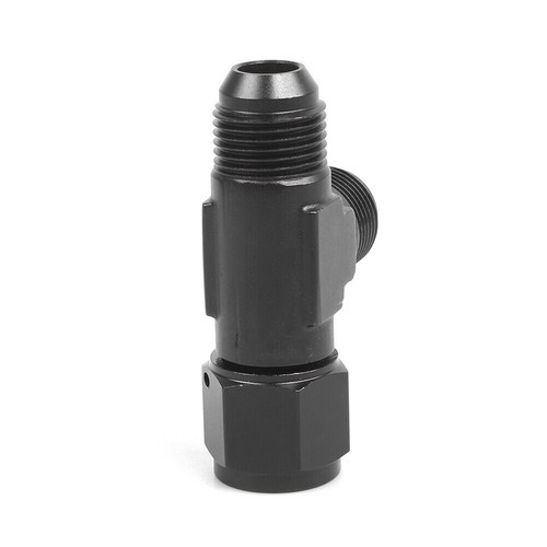 3-Way Tee T-Piece Fitting Adapter AN4 AN6 AN8 AN10 AN12 Female to AN Male BLACK - Picture 8 of 17