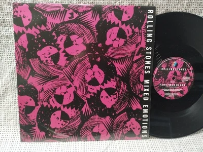 Rolling Stones Maxi 12" Mixed Émotions Import UK 1989 NM - Photo 1/2