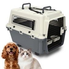 Pet Transportbox Flugzeugtaugliche Kleintier Hundetransportbox Grundausstattung
