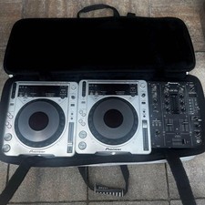 Pioneer DJ CDJ-800MK2 x2 DJM-400 DJ Setup Bundle W/ Bonus Serato SL3 Box Tested