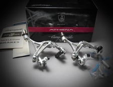 NOS Campagnolo Athena Skeleton BR11-AT-D freno / argento freni nuovi con scatola #VELOWIZARD