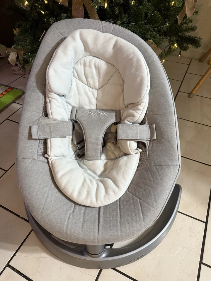 Asiento de bebé y balancín Nuna Leaf Grow - gris - SE10307DWD Foto 4 de 4