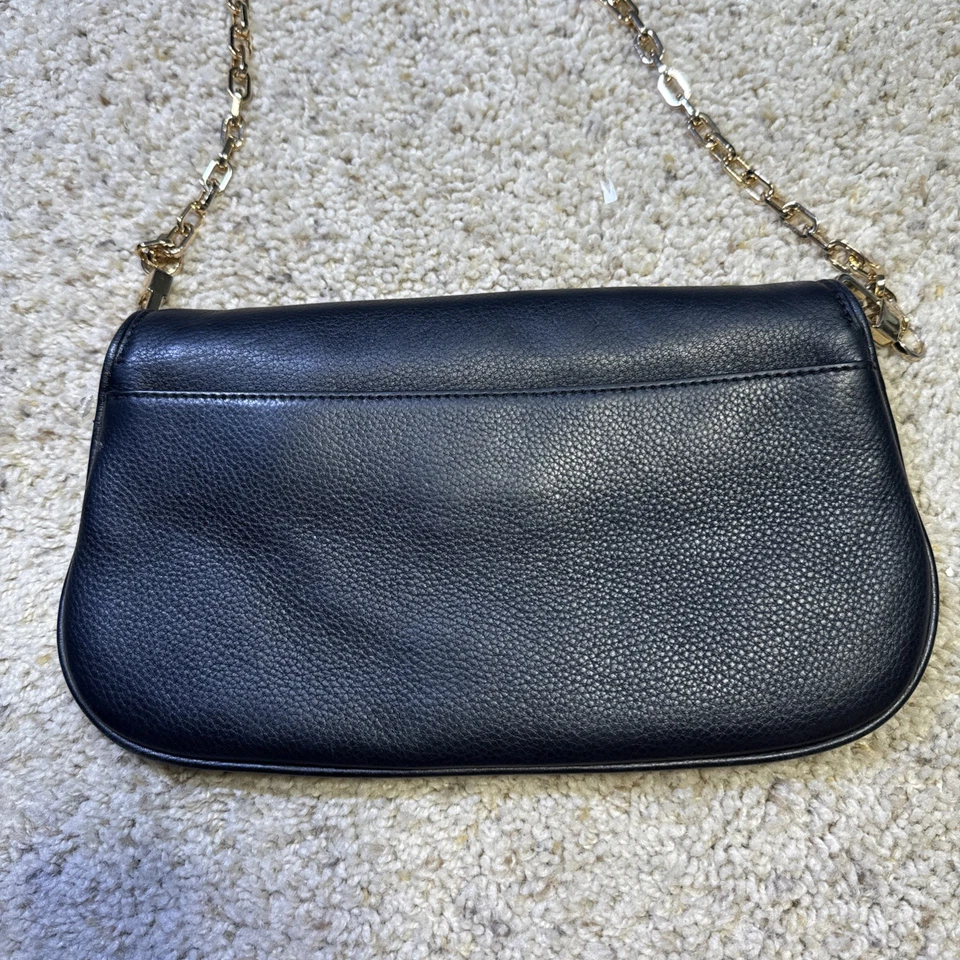 Authentic Tory Burch Britten Leather Shoulder Bag purse MSRP $560 - Image 3 of 4