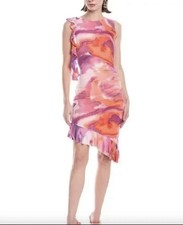 Rachel Roy Women s L Abstract Sheath Dress Sl...