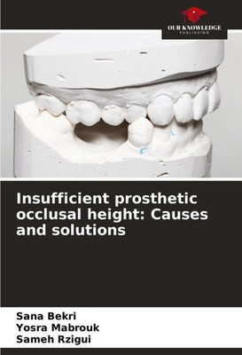 Insufficient prosthetic occlusal height: Causes and solutions Sana Bekri