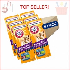 ARM  HAMMER Cat Litter Deodorizer Double Duty, 30 oz, 6 Pack