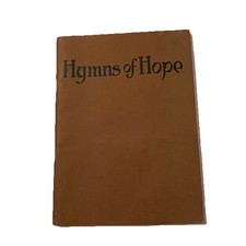 Hymns of Hope Sheet Music Book Edgar James Mecham Sheet Music Book SATB Lyrics