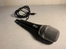 IK Multimedia iRig Mic Smartphone Tablet Microphone Black Tested Works Clean