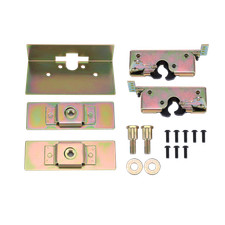 Jaw Claw Door Latches Large Locking Cat w/ Installation Kit Bear Type Grip Latch