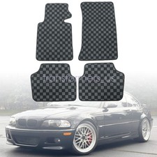 Juego De 4 Alfombrillas De Nylon Negro Para BMW Serie 3 E36 1992-1998, Reemplazo Directo
