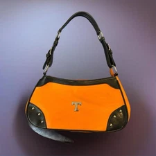 Yima University Of Tennessee Satchel Handbag Purse NCAA Go Big Orange!!