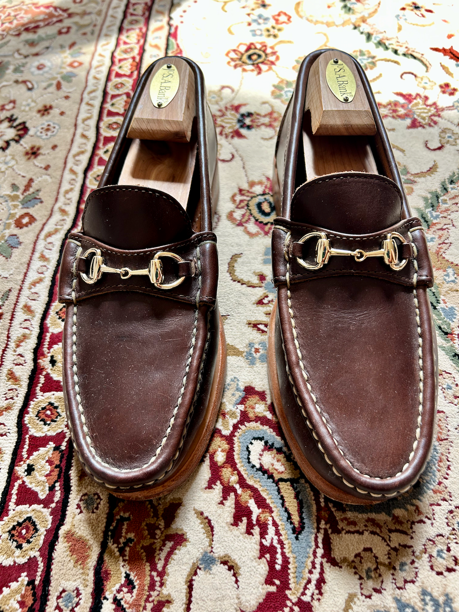 Oak Street Bootmakers Bit Loafer - Brown Chromexcel [Size 8D  display picture 3